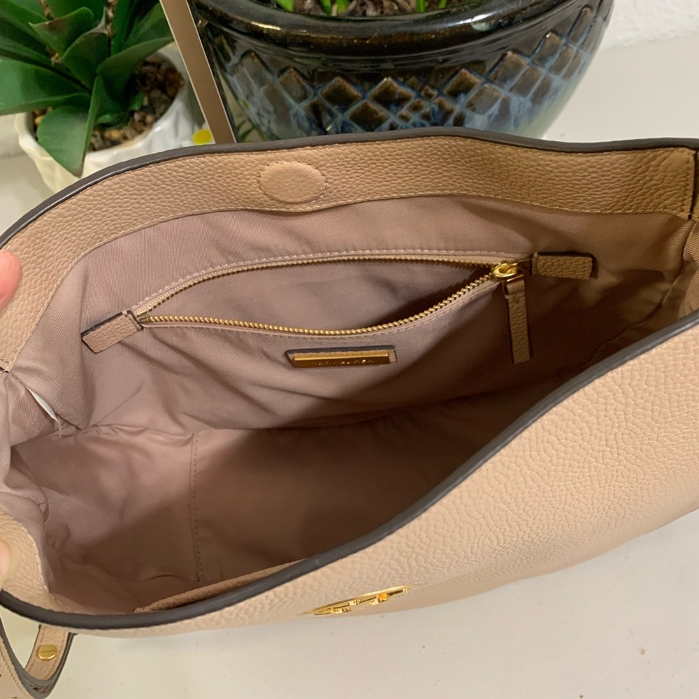 ππ Tory Burch Hobo Crossbody Or Shoulder Pink leather Bag - Picture 8 of 10
